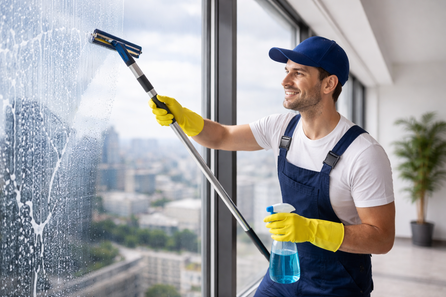 Glasreinigung cleanpoint-gebäudereinigung.de in ganz NRW